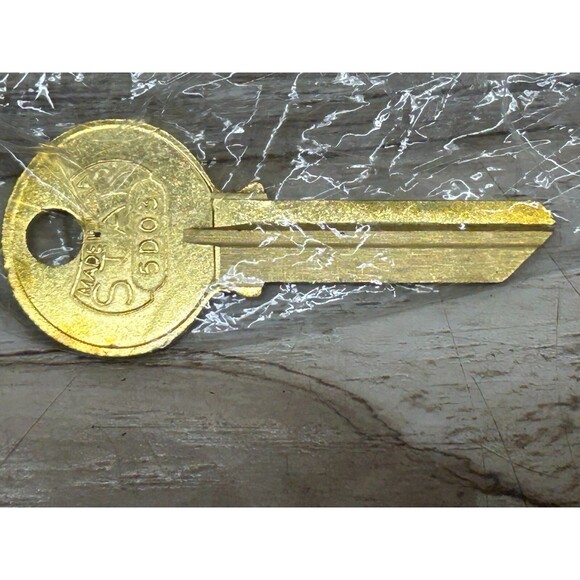 STAR Locksmith Supplies 5DO3 Brass Key Blanks Set Of 6 Made In USA - Picture 4 of 6